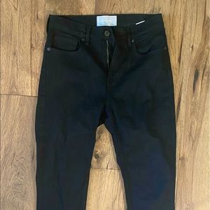 Everlane - high rise black skinny Jean - size 26 / S